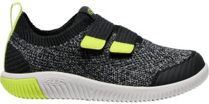 Keen KNX Knit Double Strap Little Kid's Black/Evening Primrose